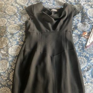 Cowl neck Calvin Klein sheath dress